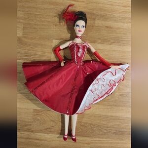 2011 Mattel Gold Label Barbie Moulin Rouge Doll - Out Of Box - EUC